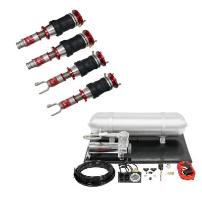 AirPlus Air Struts w/ VERA Basic Management For 90-93 Acura Integra 88-91 Honda Civic Excluding AWD Wagovan TruHart
