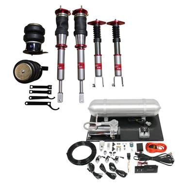 AirPlus Air Struts w/ VERA Element Management For 03-07 Infiniti G35 03-08 Nissan 350Z RWD TruHart