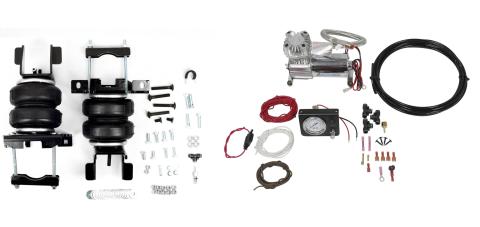 Rear Air Bag Tow Assist Kit w/ Controller Kit 07-18 Silverado/Sierra 1500
