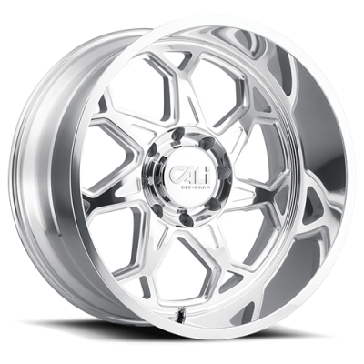 Cast Aluminum Wheels Sevenfold 9111 PO 20x10 Polished 6 On 135 Bolt Pattern -25 Offset Cali Offroad Wheels