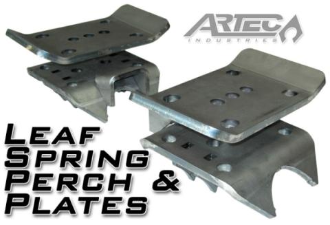 Leaf Spring Perch And Plates Pair Artec Industries
