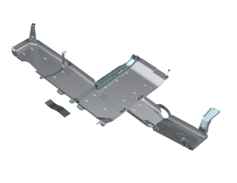 JLU Full Bellypan With Oil Door - 4 Door 3.6L Aluminum 18-20 Artec Industries