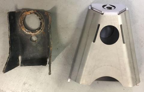 Jeep TJ Boatside Body Mounts 97-06 Wrangler TJ Stock Location Artec Industries