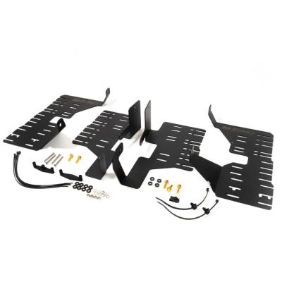 Universal Behind The Grill With Center Support For Dual 10 Inch Bars and S2 Mount Set Of 2 SDHQ Offroad