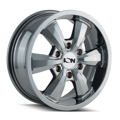 Cast Aluminum Wheels 102 CH 18x8 Chrome Chrome 5 On 130 Bolt Pattern 50 Offset ION Wheels