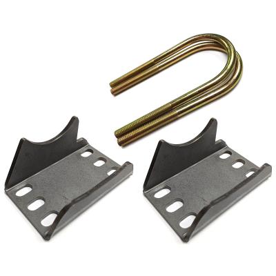 Saddle Brackets Kit For 1958-1964 Impala Rear Sway Bar Fitment On 9 Inch Ford Rear End Pair Of Axle Brackets And U-Bolts Ridetech