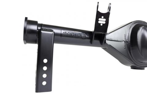 Ford 9 Inch Housing And Axles Powder Coated Satin Black Narrowed Width 56 Inch For 1970-1981 Camaro/Firebird W/ Ridetech Bolt-On 4-Link Ridetech