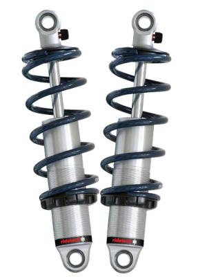 Rear HQ Shockwaves For 1964-1972 Chevelle Cutlass For Use W/ Moser/Gearfx 9 Inch Housing Springs Brackets And Hardware Sold As Pair Pair Of Rebound Adjustable Shocks Springs Spring Mounts Brackets And Delrin Spring Washers Ridetech