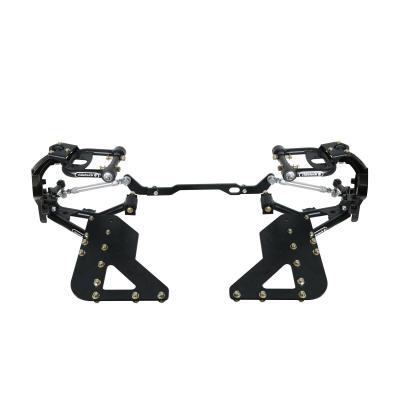 Truturn System W/ Hub Spindles For 1962-1967 Chevy Ii Nova For Use W/ Coil-Overs Or Shockwaves Sold Separately Upper And Lower Arms Delrin Bushings Ball Joints Frame Braces Corvette Hub Spindles Steering Linkage Ridetech