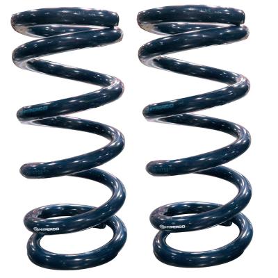 Front Coil Springs 2 Inch Lowering For 1963-1972 C10 W/ Big Block Pair Of Springs Powder Coated Blue Spring Spacers And Spring Retainers Ridetech
