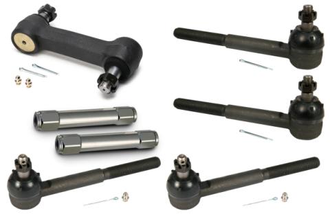 Steering Linkage Kit For 1967-1970 C10 Idler Arm Inner Tie Rods Outer Tie Rods And Billet Tie Rod Adjusters Ridetech