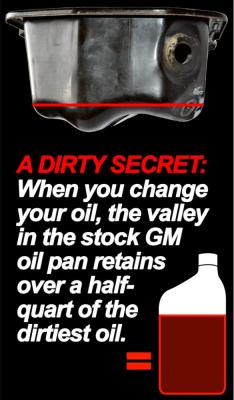 Deep Engine Oil Pan Black 11-16 18 Hole