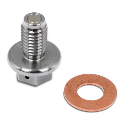12mm Billet Hardened Stainless Steel Neodymium Magnetic Drain Plug for OEM Engine Oil Pan