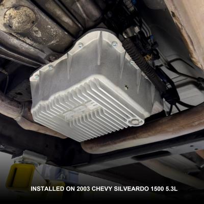 700R4 4L60 4L60E 4L65 4L70E 4L75E Deep Transmission Pan 1982 and Later GM - Raw Pacific Performance Engineering