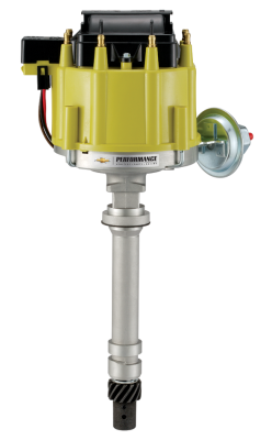 HEI Distributor 50,000 Volt Built-In Coil Yellow Cap Chevy V8 Crate Engines Chevrolet Performance Parts