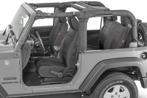 Wrangler JK Seat Cover for 11-12 Jeep JK Black Neoprene Pair Diver Down