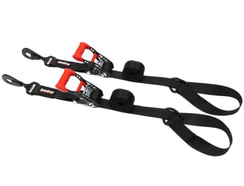1.5 Inch Wheel Lasso Tie-Down 2 Pack Black SpeedStrap