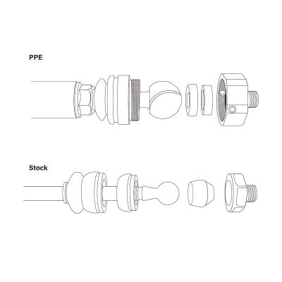2001-2010 GM Sierra 2500 Stage 3 Forged Tie Rod Assemblies