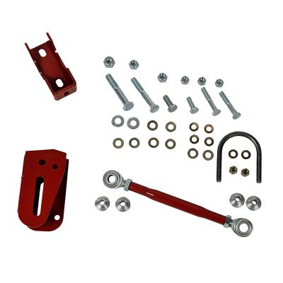 1982-2002 Camaro and Firebird Height Adjustable Performance Panhard Relocation Kit Red J&M Products