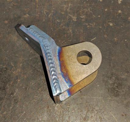 1982-2002 Camaro and Firebird Lower Rear Coil-Over Shock Bracket Kit Red J&amp;M Products