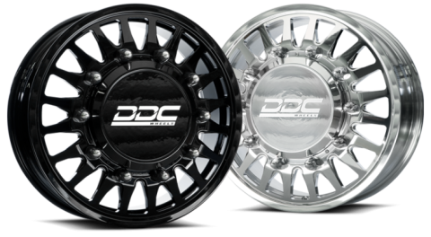Dually Wheels The Spoke Forged 20x8.25 10x225 Polished 05-10 Ford 15-25 F-450/F-550 Dodge Ram 08-25 4500/5500 DDC Wheels