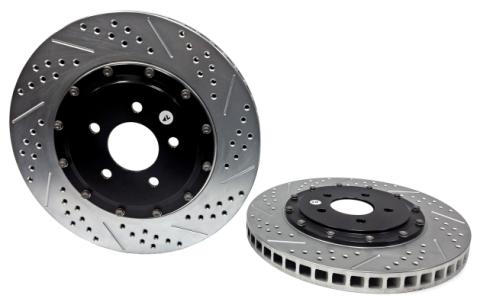 Brake Rotor 14 Inch Front 07-12 Mustang ShelbyGT500 EradiSpeed+ Rotor Upgrade BAER Brakes