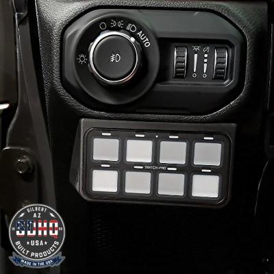 Jeep Switch Pros Keypad Mount For 18-Up Wrangler JL/Gladiator  SDHQ Offroad