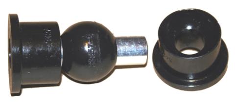 1982-2002 Camaro and Firebird Adjustable Turnbuckle Style Lower Control Arms 3 Piece Poly-Ball Bushings Black J&amp;M Products