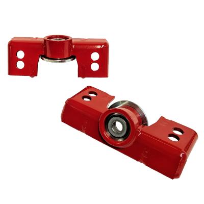 Mustang Rear Upper Shock Mount Adjustable Red Ohlins 15-19 Mustang J&amp;M Products