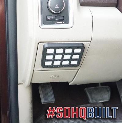 13-18 Ram 2500/3500 SDHQ Built Switch-Pros Keypad Mount Beige SDHQ Offroad