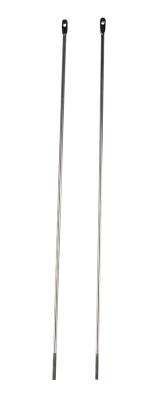 Jeep YJ Strut Rod Kit  87-95 Wrangler TJ Polished Silver Kentrol