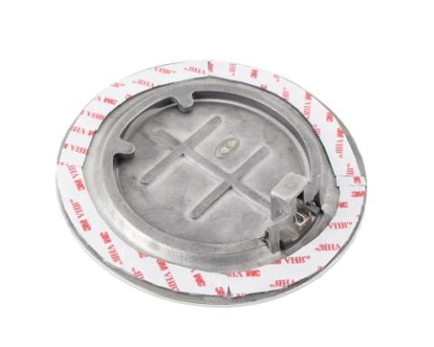 Jeep JK Billet Style Gas Hatch 07-18 Wrangler JK Polished Silver Kentrol