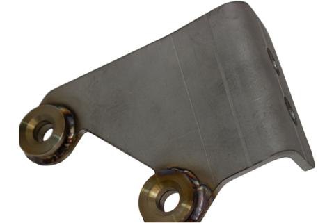 Jeep JK CB Antenna Mount For 07-18 Wrangler JK Unfinished Stainless Steel Kentrol