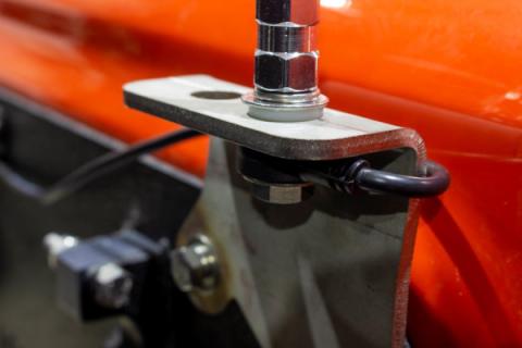 Jeep JK CB Antenna Mount For 07-18 Wrangler JK Unfinished Stainless Steel Kentrol