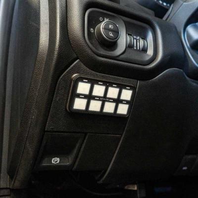 19-Present Ram 2500/3500 Light Frost Beige/Lasered 9100/RCR12 Switch Pro Keypad Mount SDHQ Offroad