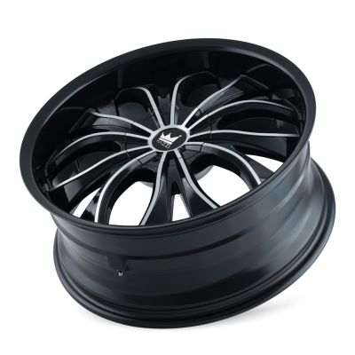 Cast Aluminum Wheels Hustler 342 GBM 20x8.5 Machined Face Gloss Black 5 On 108/5 On 114.3 Bolt Pattern 35 Offset Mazzi Wheels