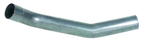 Exhaust Pipe 4 Inch 01-Early 07 Silverado/Sierra 2500/3500 Diesel Second Section Pass Stainless Exhaust Tail Pipe Diamond Eye