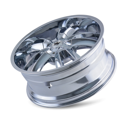 Cast Aluminum Wheels Obsession 366 CH 22x9.5 Chrome 5 On 115/5 On 120 Bolt Pattern 18 Offset Mazzi Wheels