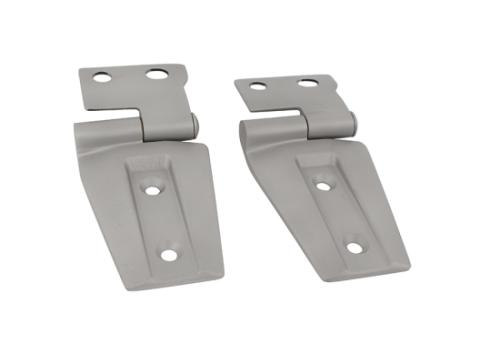 Jeep JK Hood Hinge Pair 07-18 Wrangler JK Bare Grey Kentrol