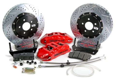 Brake System 15 Inch Front Extreme Red 03-06 Ford Expedition RWD BAER Brakes