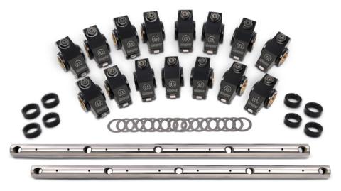 Roller Rocker Arm Set 1.5 Shaft-Mount MOPAR Black Fits Small Block Chrysler Engines Proform