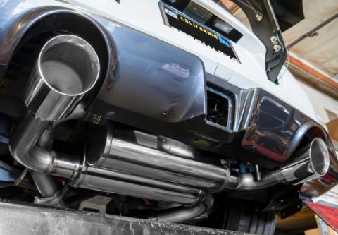 2009-2020 Nissan 370Z Z34 STILLEN Cat Back Exhaust with Carbon Fiber Tips