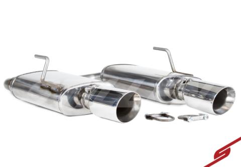 Nissan Altima Stainless Steel Axle-Back Exhaust System For 16-18 Nissan Altima 3.5 &amp; 2.5 Sedan Stillen