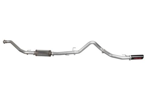 24-Present Toyota Tacoma Rear Exit Cat Back Exhaust with Black Tip Stillen
