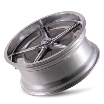 Ridler Wheels Aluminum Wheels 605 SL 18x8 Silver Machined 5 On 114.3 Bolt Pattern 0 Offset