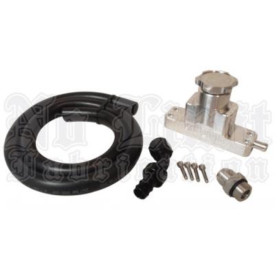 6.4 Premium Crank Case Vent Kit 08-10 Ford Super Duty Power Stroke Polished No Limit Fabrication