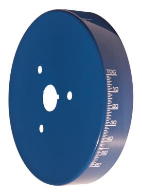 Engine Harmonic Balancer Cover Fits SB Chevy using 6-3/4 Inch Damper Blue Proform