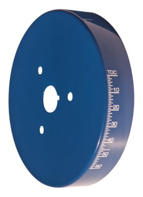 Engine Harmonic Balancer Cover For SB Chevy using 8 Inch Damper Blue Proform