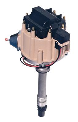 HEI Distributor Racing Type w/Vac-Adv Tan Cap Unpolished Chevy V8 Engines Clamshell Pack Proform
