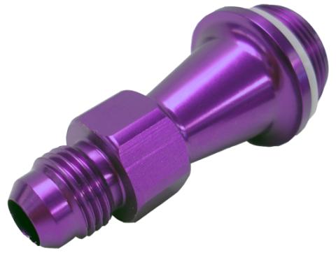 Carburetor Fuel Bowl Inlet Fitting Kit -8AN Male to 7/ 8-20 Male Sold Each Proform